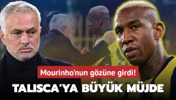Jose Mourinho’nun gözüne girdi! Anderson Talisca’ya büyük müjde