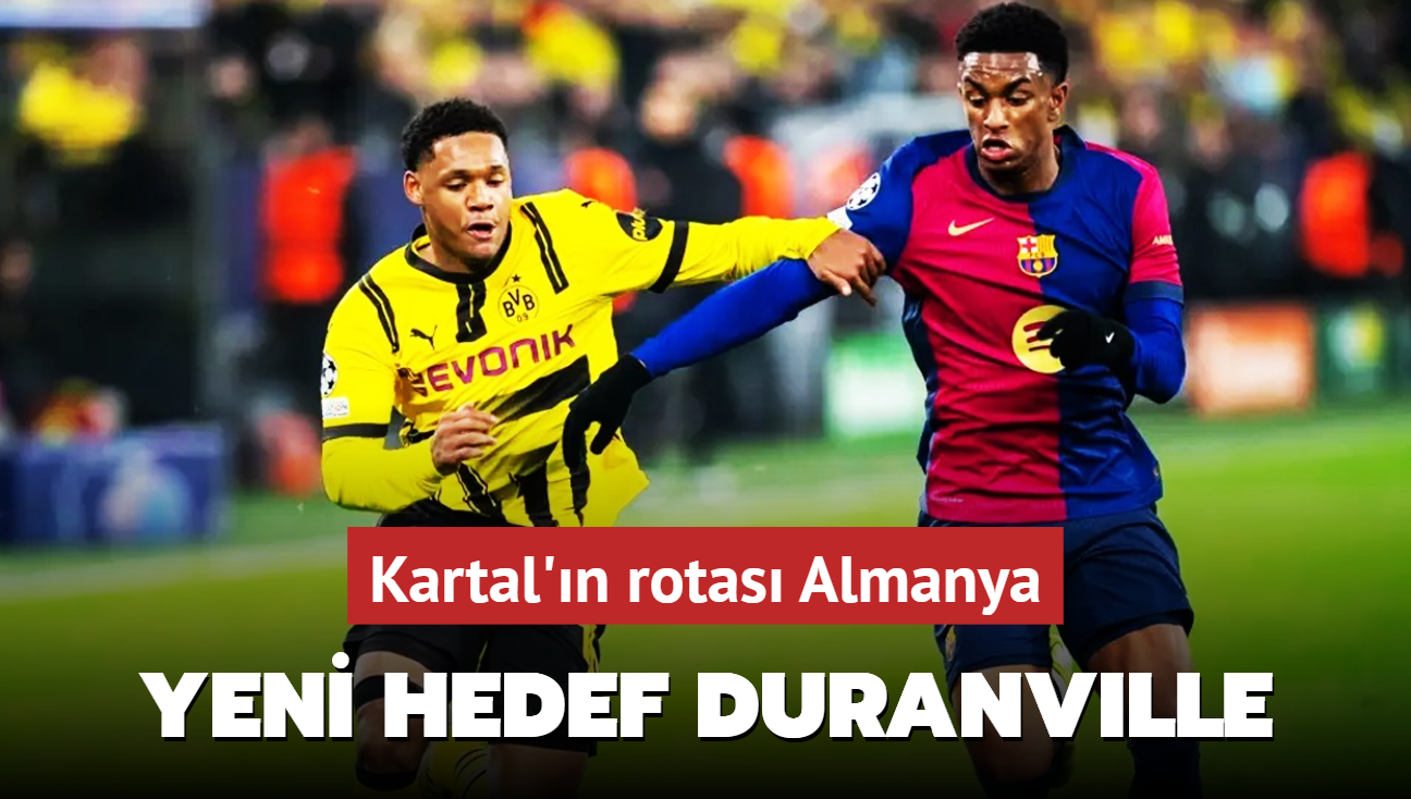 Kartal’ın rotası Almanya