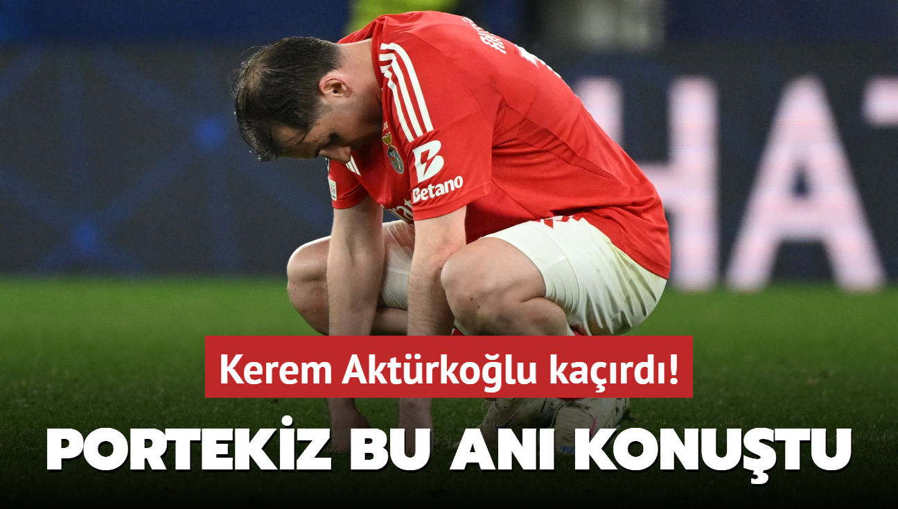 Kerem Aktürkoğlu kaçırdı! Portekiz bu anı konuştu