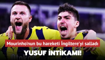 Yusuf intikamı!