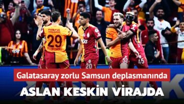 Aslan keskin virajda