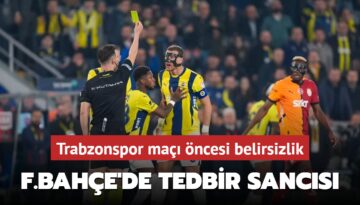 F.Bahçe’de tedbir sancısı