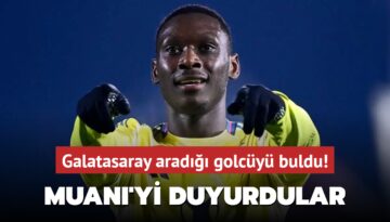 Galatasaray aradığı golcüyü buldu! Kolo Muani’yi duyurdular