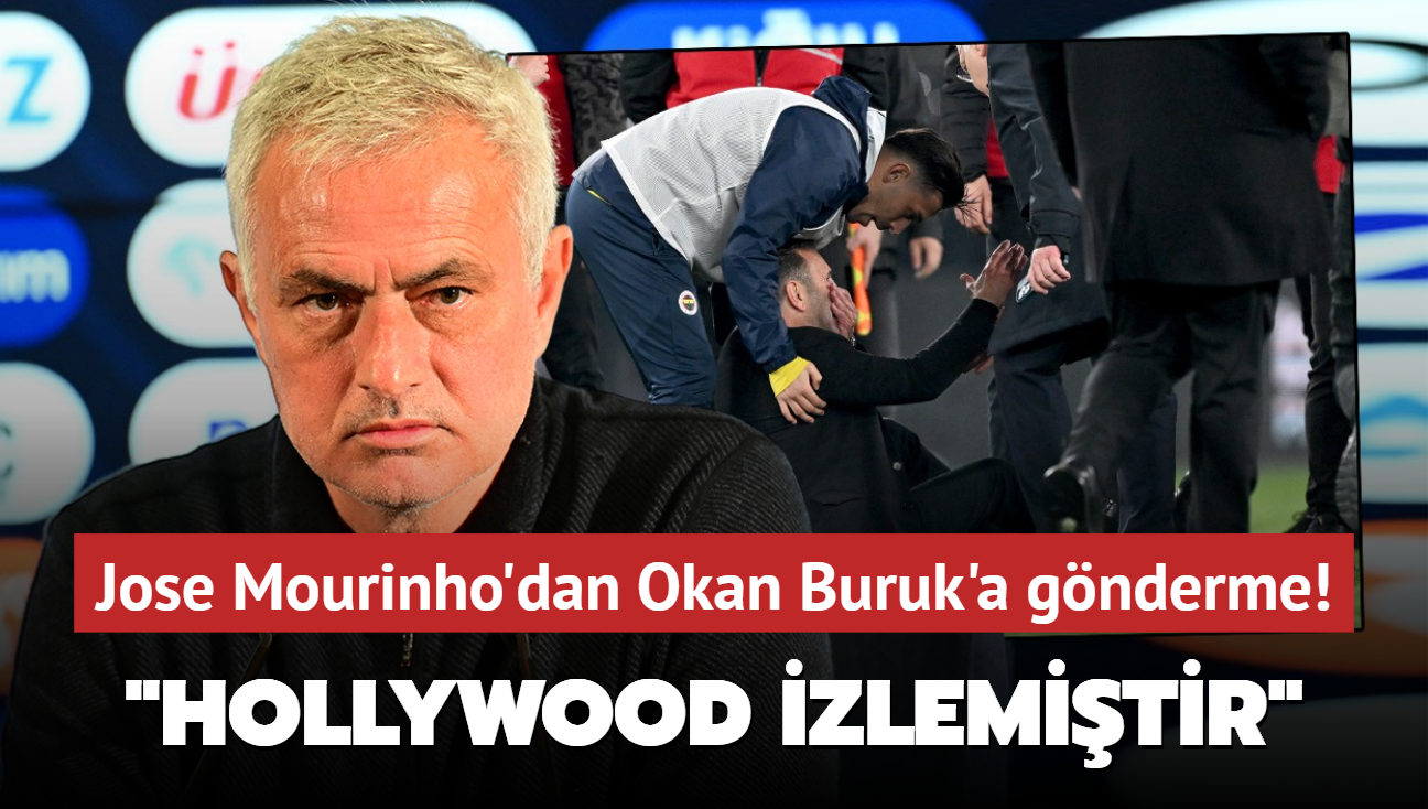 Jose Mourinho’dan Okan Buruk’a gönderme! ‘Hollywood izlemiştir‘
