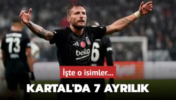 Kartal’da seneye 7 ayrılık