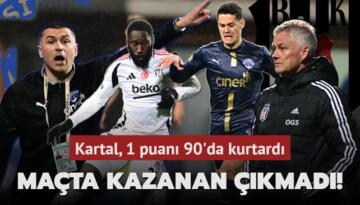 Kasımpaşa’da kazanan çıkmadı! Kartal, 1 puanı 90’da kurtardı