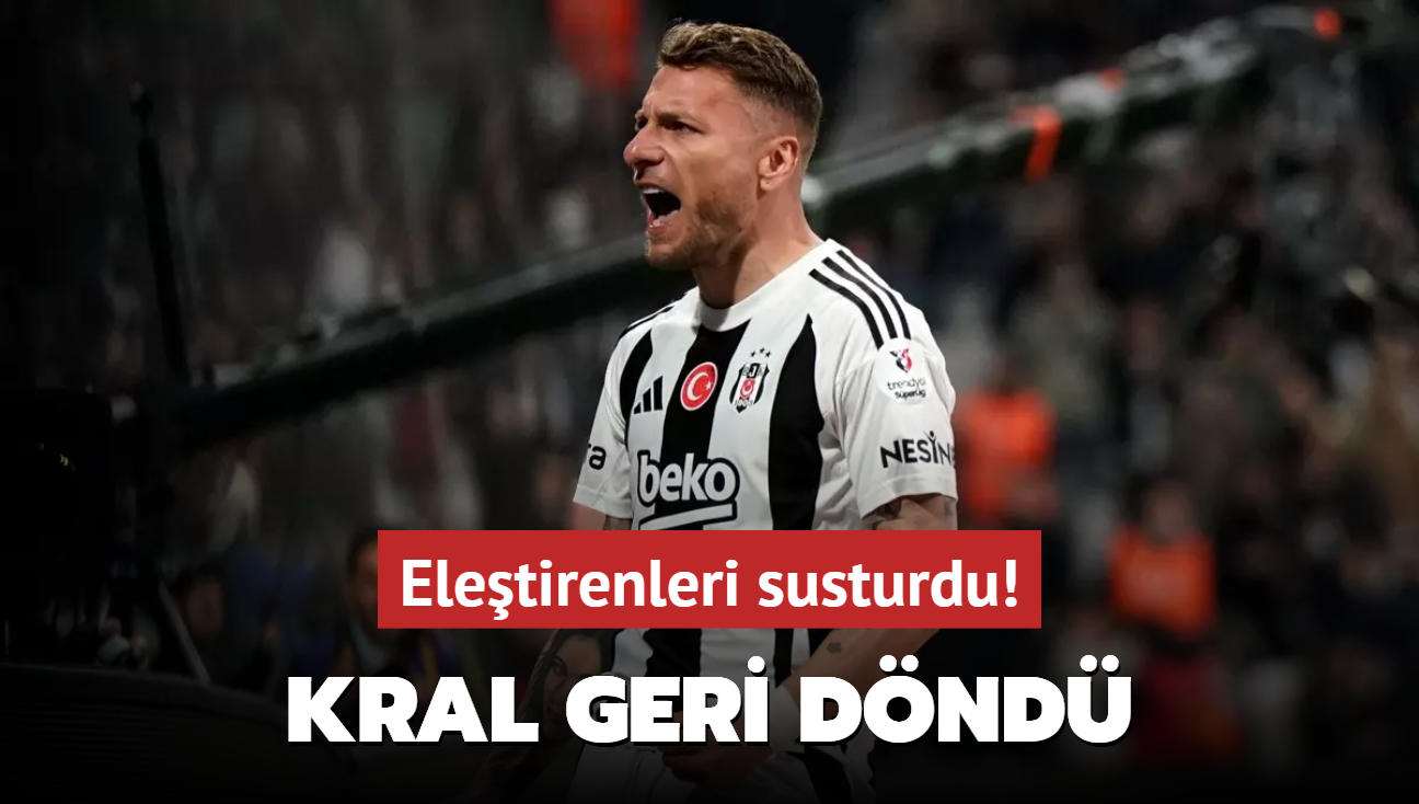 Kral geri döndü