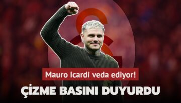 Mauro Icardi veda ediyor! Çizme basını duyurdu