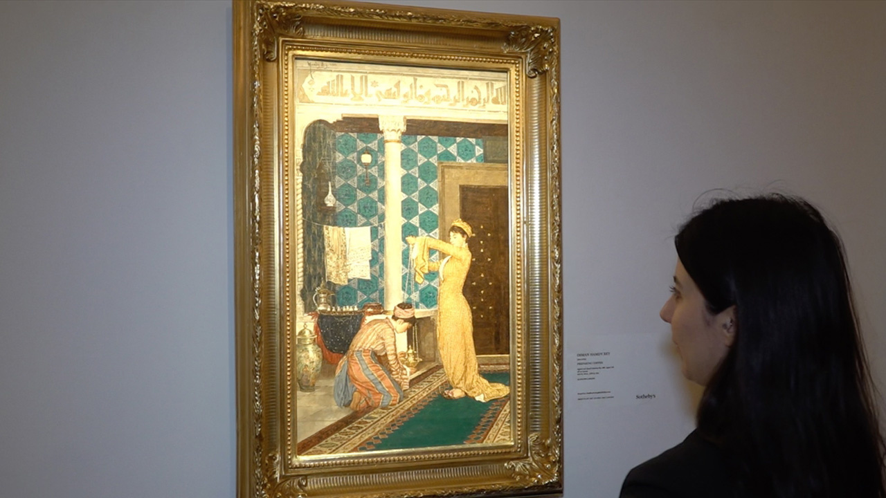Osman Hamdi Bey’in kayıp tablosu Londra’da ortaya çıktı! Satışa sunulacak
