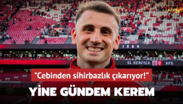 Portekiz’de yine gündem Kerem Aktürkoğlu! ‘Cebinden sihirbazlık numaraları çıkarıyor‘