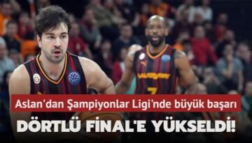 Yarı finale yükseldi! Galatasaray’dan Şampiyonlar Ligi’nde büyük başarı