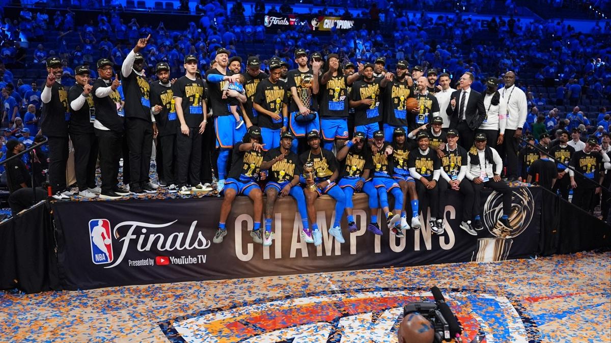 Oklahoma City Thunder NBA şampiyonu!