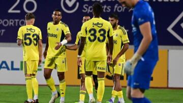 Fenerbahçe hata yapmadı! Hazırlık maçında kazandı