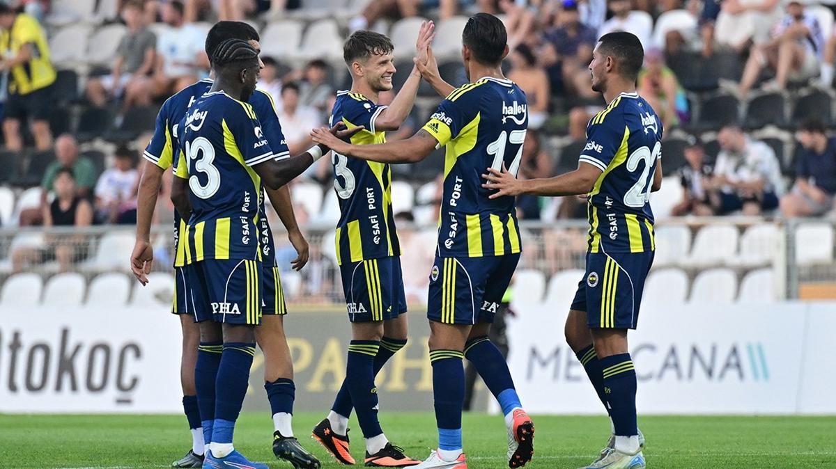 Fenerbahçe hazırlık maçında hata yapmadı! Szymanski galibiyeti getirdi