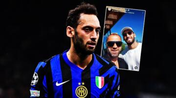 Hakan Çalhanoğlu’nun babasından olay paylaşım! ‘Geliyoruz‘
