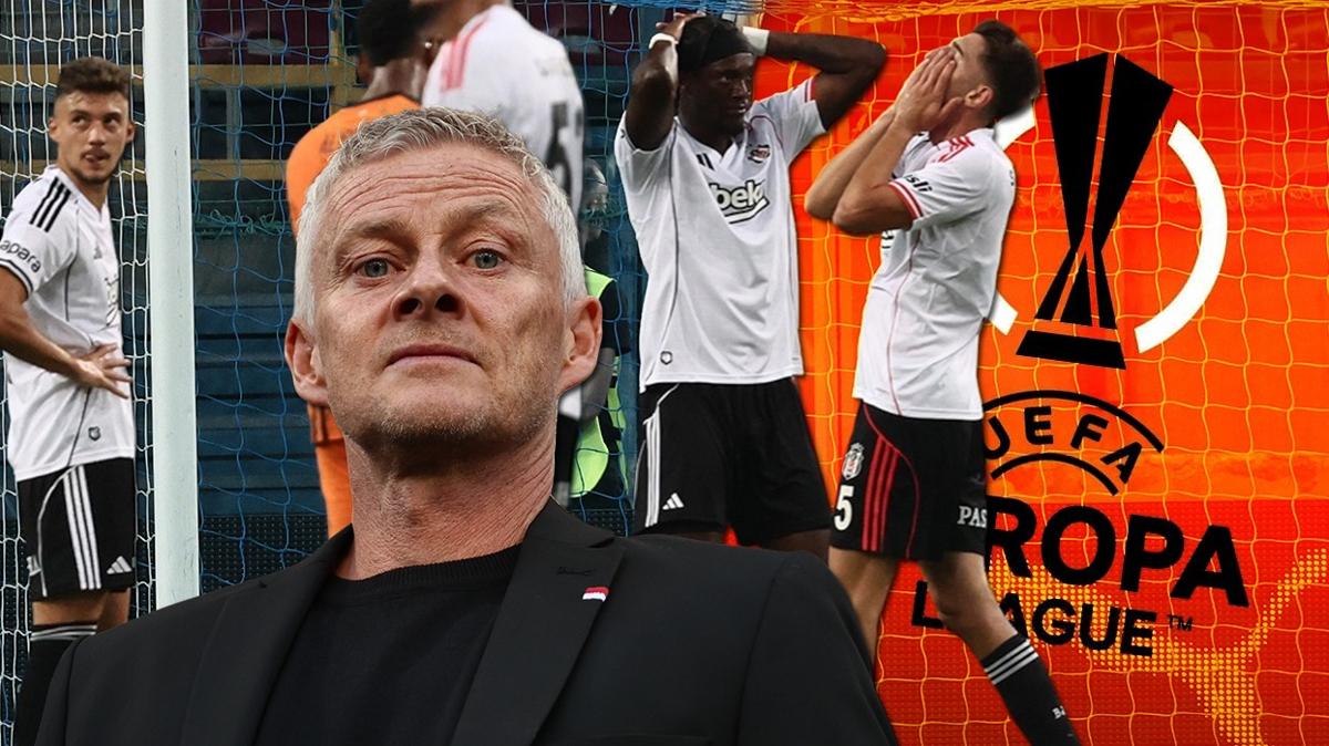Beşiktaş deplasmanda yıkıldı! Avrupa Ligi’ne veda etti