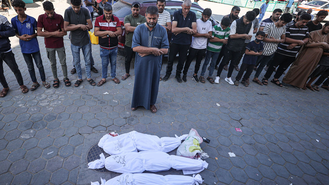 DSÖ: Gazze’de bu yıl 29’u çocuk 99 kişi yetersiz beslenmeden hayatını kaybetti