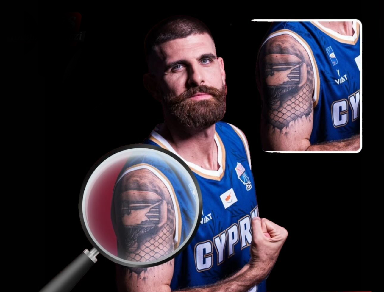 Kıbrıs, Yunan’dır dövmesi tartışmalara neden oldu