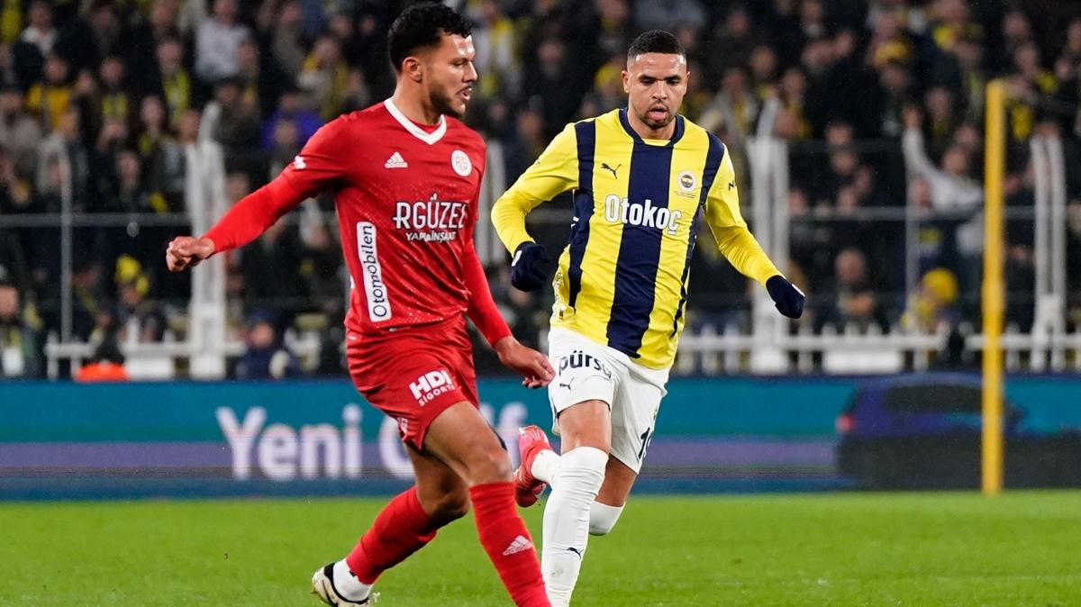 Fenerbahçe ile Antalyaspor 59. kez karşı karşıya