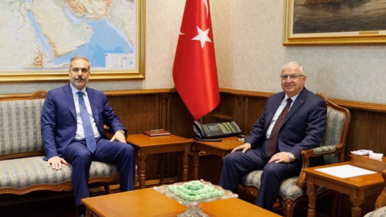 Milli Savunma Bakanlığı’nda Fidan – Güler görüşmesi