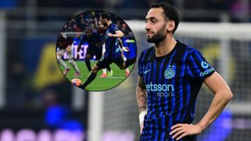 Hakan Çalhanoğlu penaltı kaçırdı! Inter derbiyi kaybetti