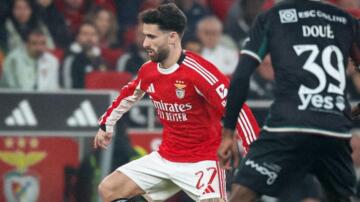 İlk maçına çıktı! Rafa Silva Benfica formasıyla sahne aldı
