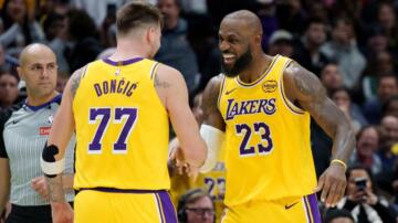 NBA’de LeBron ve Doncic şov