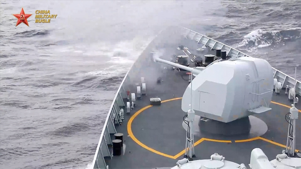 Tayvan yakınında tatbikat yapan Çin’e ABD’den yanıt