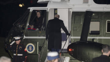 Trump’ın uçağı arıza nedeniyle Washington’a geri döndü