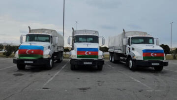 Azerbaycan’dan İran’a destek! İnsani yardım gönderdi…