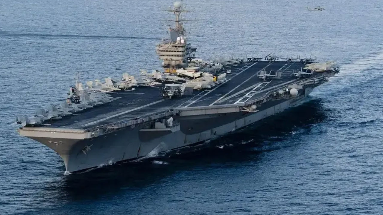 İran resmen açıkladı: Lincoln uçak gemisini dronla vurduk