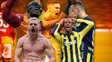 Derbide Kazanan Galatasaray! Fenerbahçe yıkıldı…