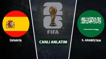 CANLI: İspanya – Suudi Arabistan