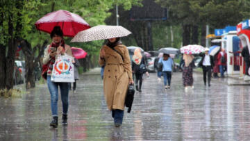 AKOM’dan İstanbul için kuvvetli sağanak ve dolu uyarısı
