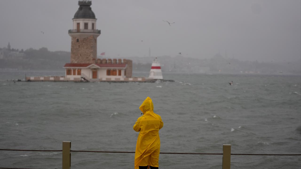 İstanbul için fırtına uyarısı