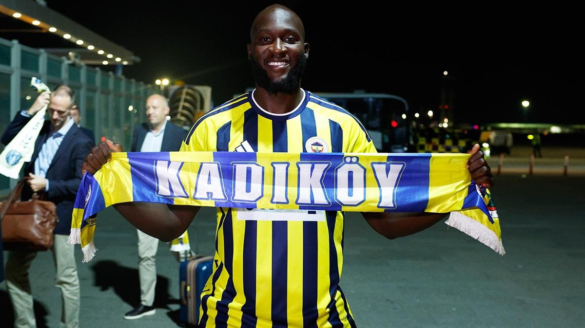 Ve İstanbul’a geldi! Fenerbahçe’nin yeni yıldızı Romelu Lukaku