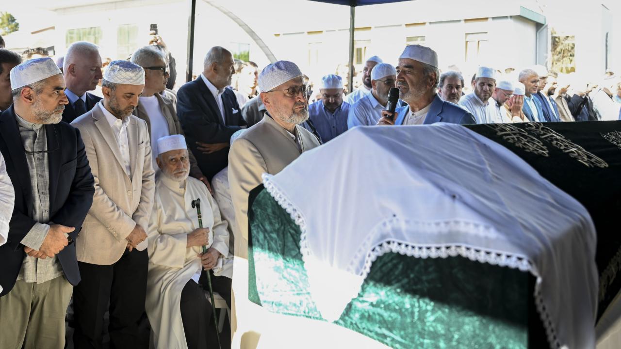 Abdullah Sert'in eşi Zehra Sert son yolculuğuna uğurlandı