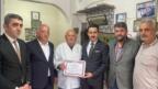 Kastamonu’nun emektar berberine onur belgesi