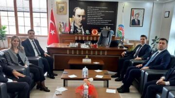 Cide’nin tepe yönetimi belediyede buluştu