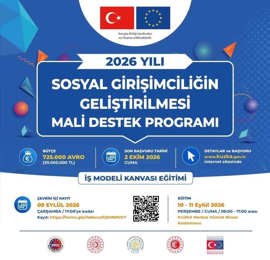 KUZKA, Sosyal Girişim İş Modeli Kanvası Hazırlama Eğitimi İçin Kayıtları Başlattı