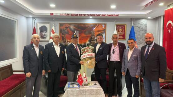 KAS-DER’den gazilere anlamlı ziyaret