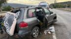 Kastamonu’da kaygan yolda kayan araç refüje çarptı: 3 yaralı