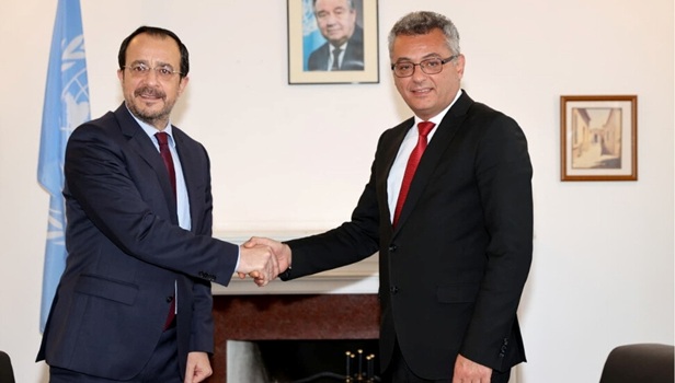 TUFAN ERHÜRMAN İLE NİKOS HRİSTODULİDİS BUGÜN ARA BÖLGEDE GÖRÜŞECEK