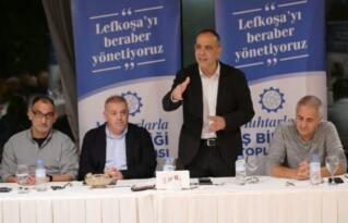 LTB BAŞKANI HARMANCI MUHTARLARLA BİR ARAYA GELDİ